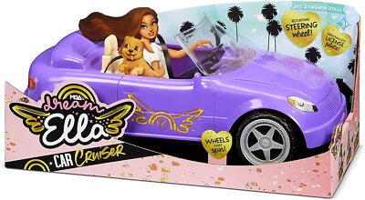 Traum Ella Car Cruiser Cabrio Auto Fahrzeug passt zwei Puppen Verpackung beschädigt