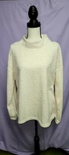 Maurices Mock turtleneck Pullover Ladies OX 100% Polyester. 