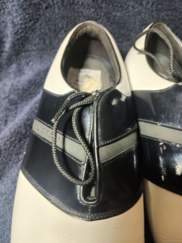 Air Jordan Golfschuhe schwarz weiß, Leder Herren Größe 9 selten Nike - Bild 16 von 19