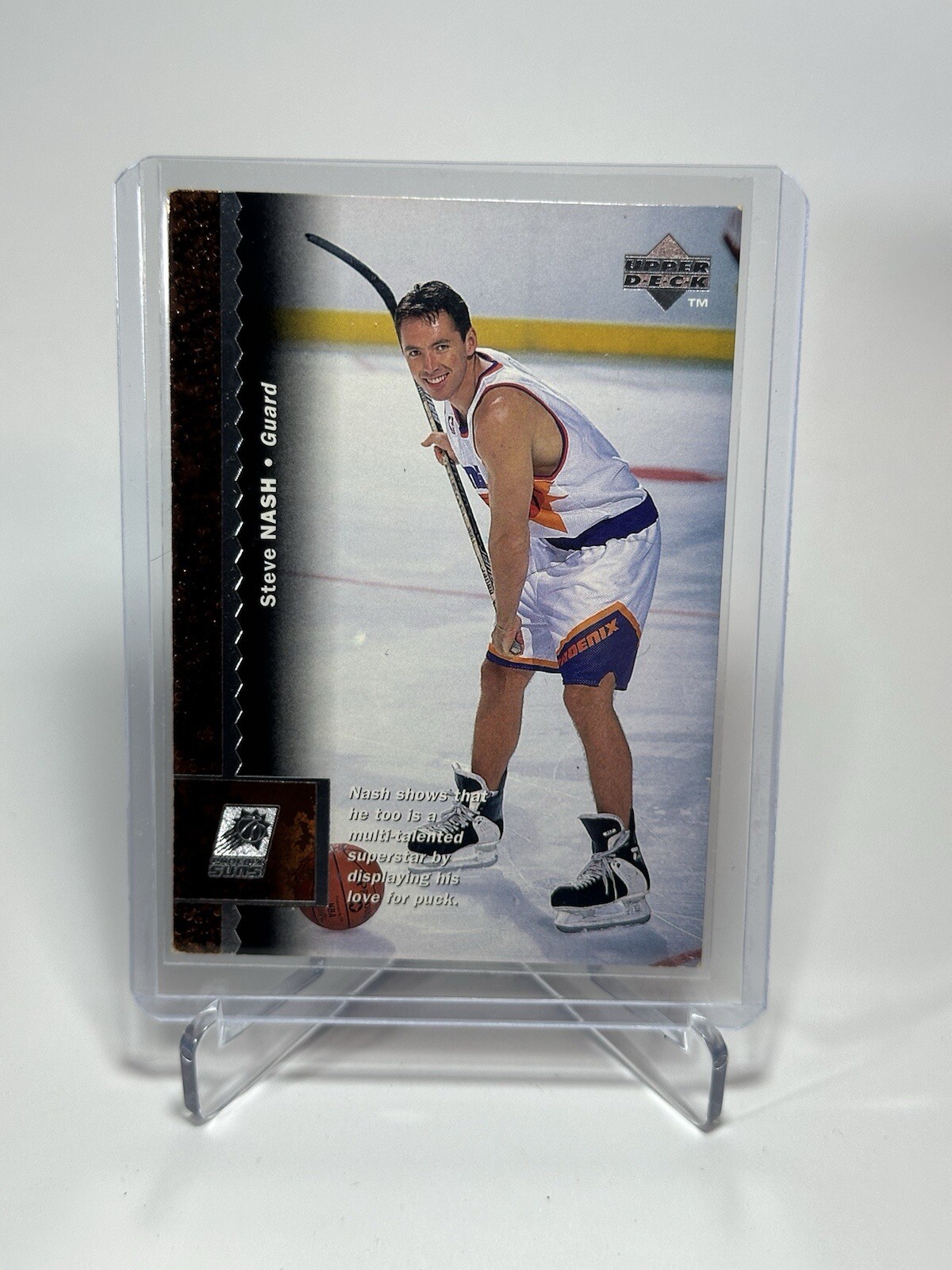 1996 Upper Deck Steve Nash Phoenix Suns Basketball Card #280