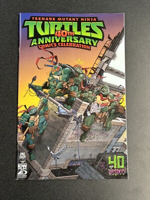 TMNT: 40th Anniversary Comics Celebration #1 (40th Anni Var) IDW
