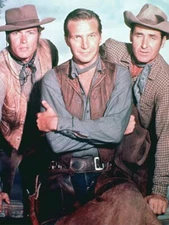 Rawhide Cast Portrait Clint Eastwood 18x24 Poster