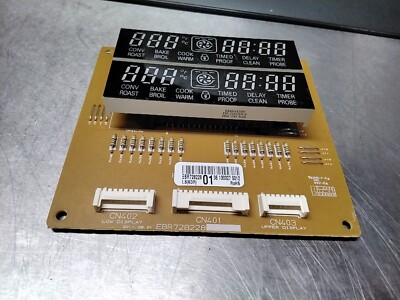 Lg Range Control Board Part # Ebr72822801