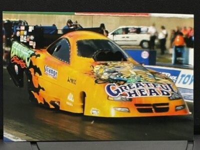 VRHTF NHRA VERY COOL ''THE GREATFUL HEAD JIM HEAD FUNNY CAR'' 4'' X 6'' PHOTO