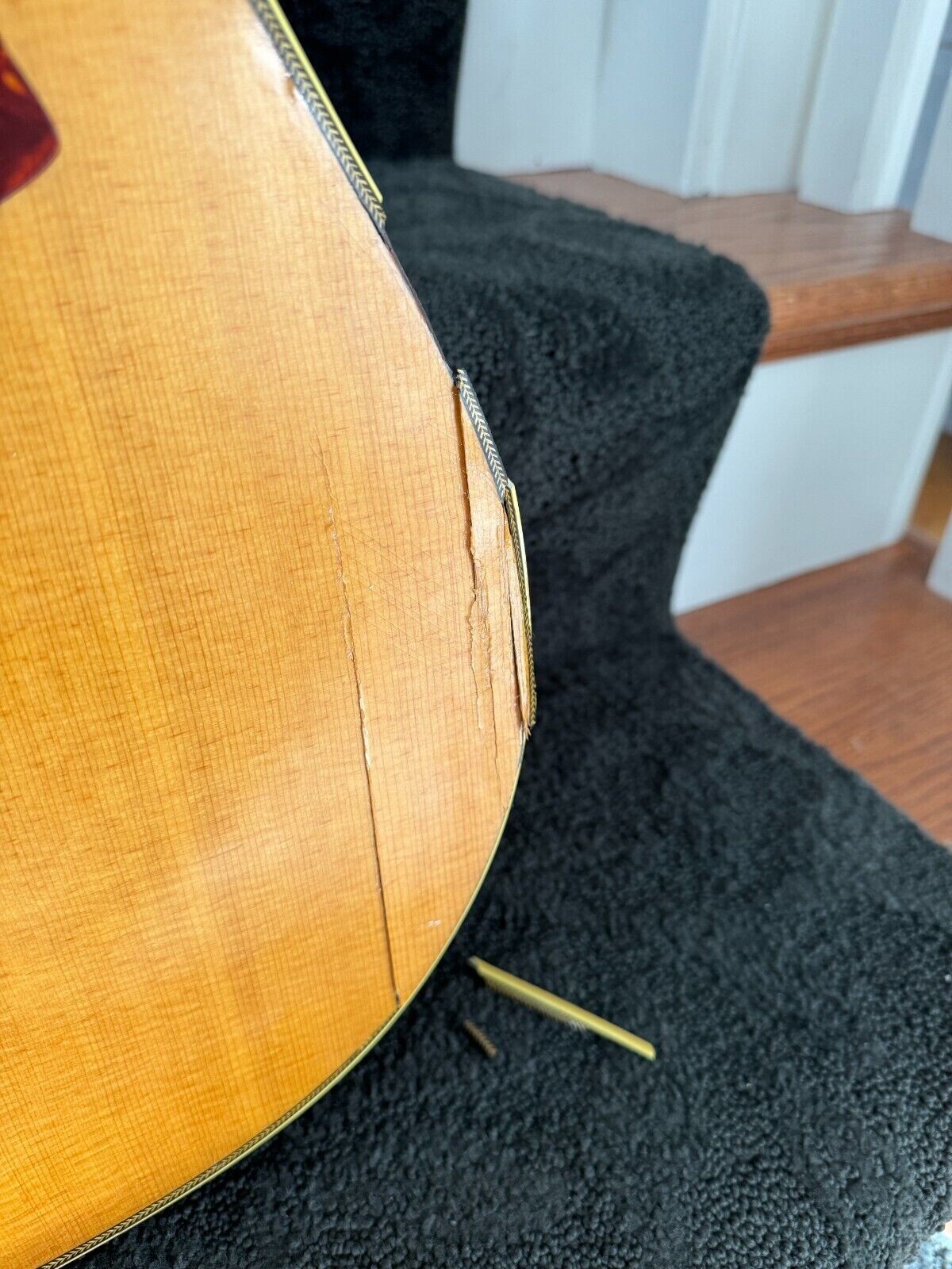 Vintage S.L. Mossman Great Plains 1970's Acoustic Rosewood Dreadnaught