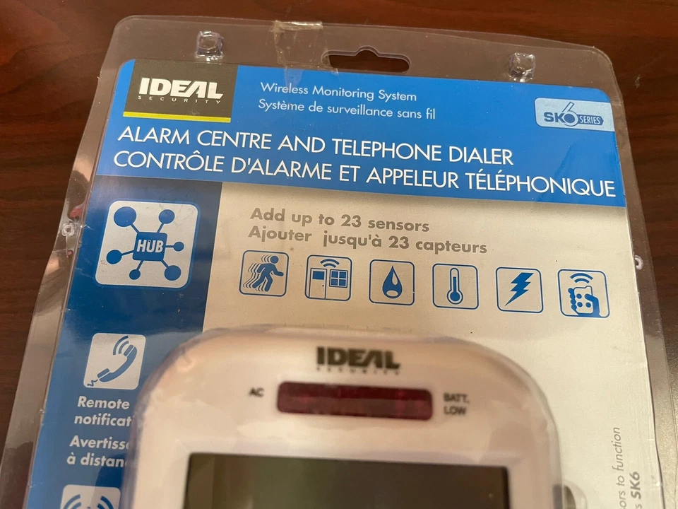 Centro de alarma de seguridad ideal y marcador telefónico monitoreo del hogar NUEVO caja abierta Foto 3 de 4