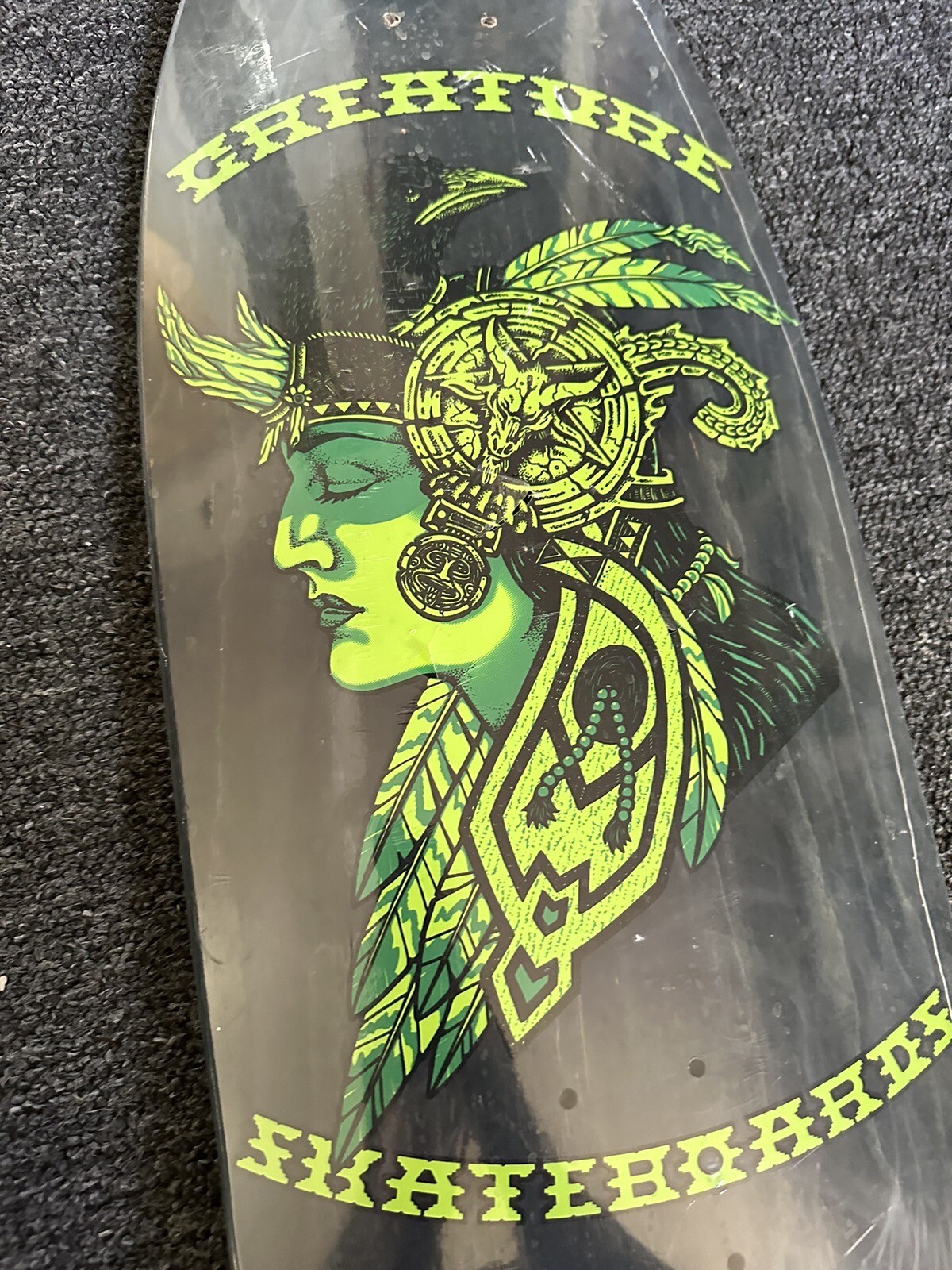 creature skateboard deck-image