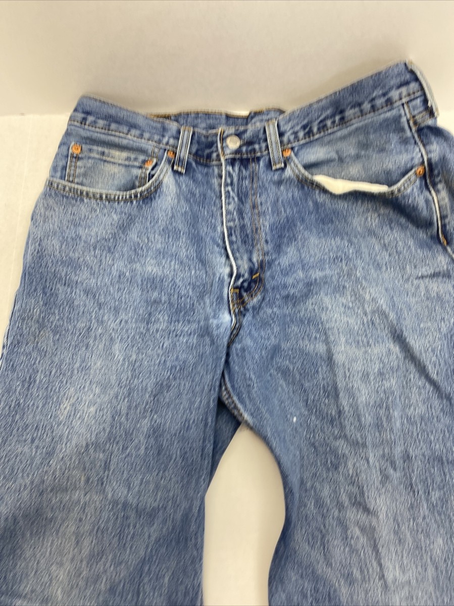 Levi's Strauss 550 Denim Jeans Mens Size 34 x 32 (31.5 Levi's Strauss 550 Denim Jeans Mens Size 34 x 32 (31.5