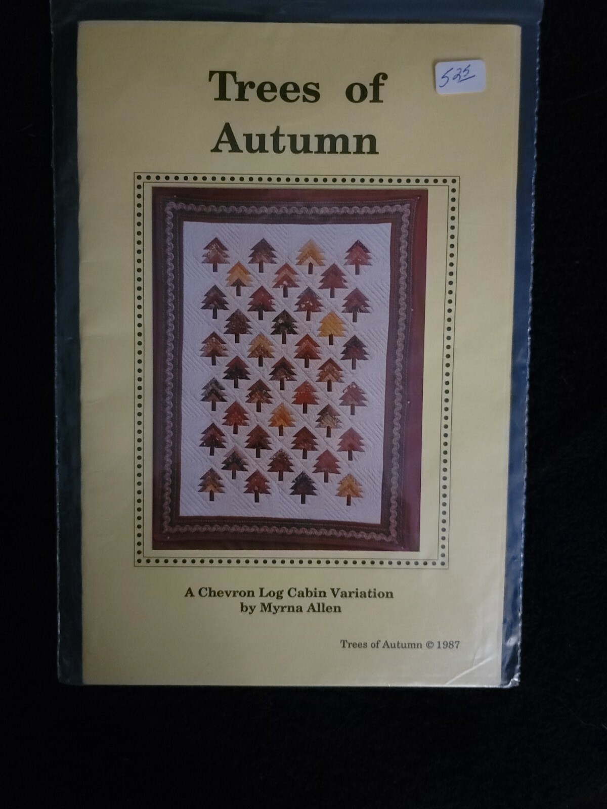Crazy Ladies Quilt Pattern, Trees of Autumn, Vintage 1987 eBay