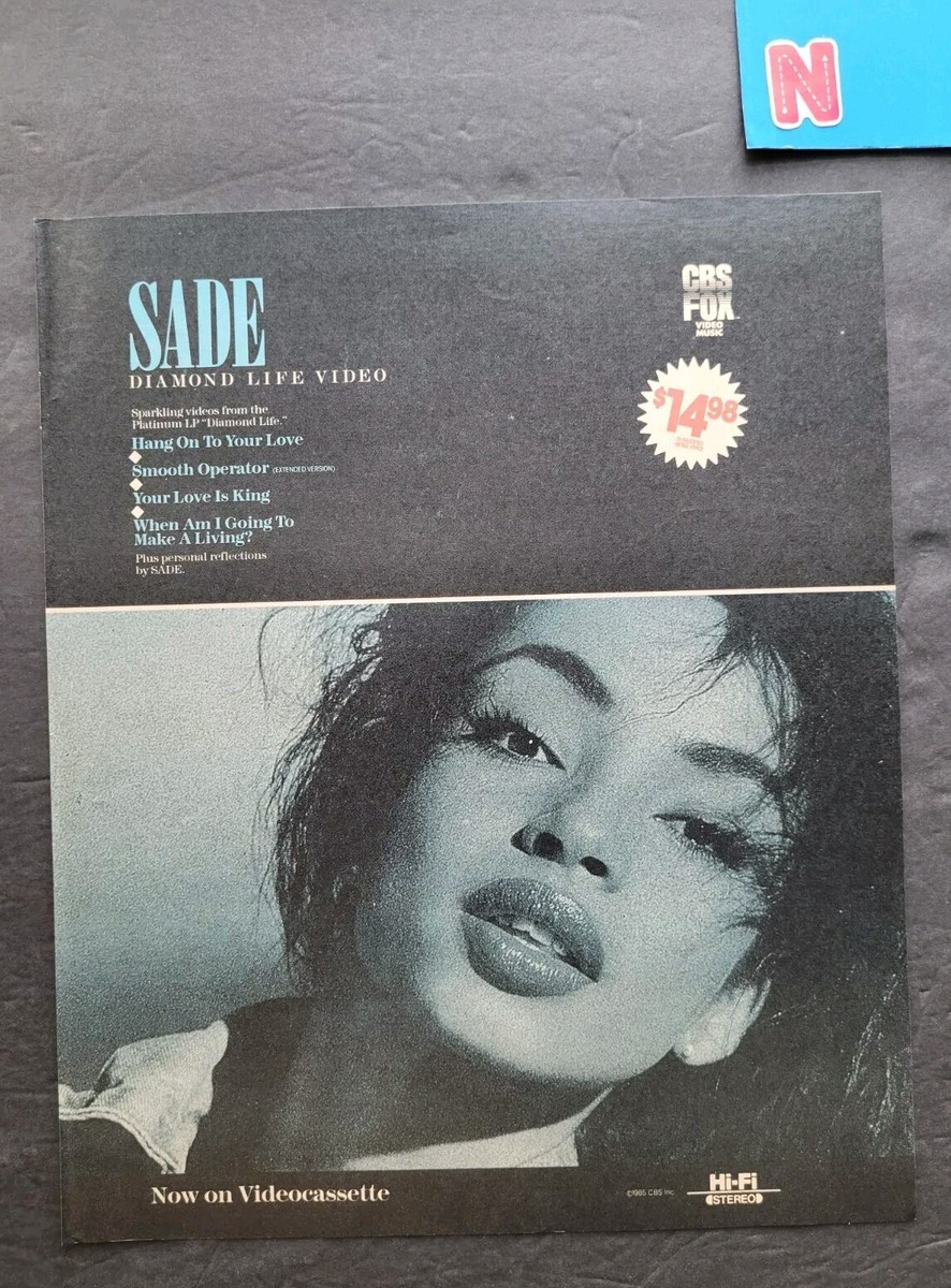 SADE DIAMOND LIFE ビンテージポスター SADE DIAMOND LIFE ビンテージポスター - メルカリ
