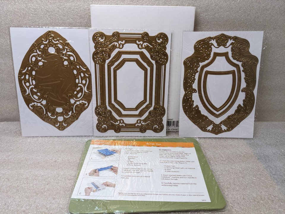 🔥 Cricut Cuttlebug Embossing Dies 🔥 Make your Own Lot 🔥 Buy 4 get 1 ...
