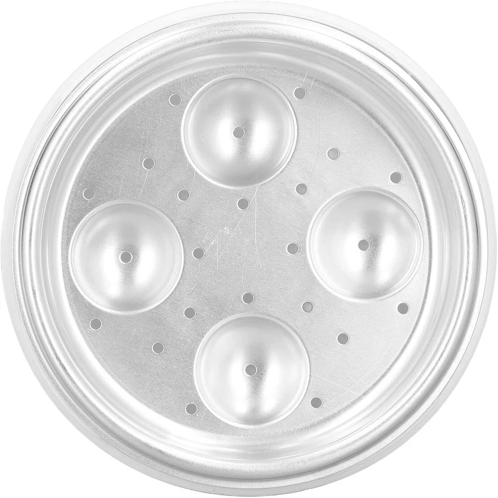 Egg Cooker with 4 Capacity Microwave Maker, White Egg Cooker with 4 Capacity Microwave Maker, White