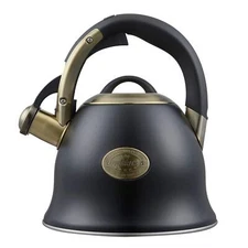 Tea Kettle -2.2 Quart Tea Kettles Stovetop Whistling Teapot Stainless Steel T...