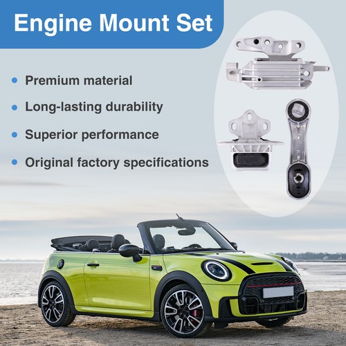 Engine Mounts & Transmission Mount 3PCS for Mini Cooper Clubman 22-16 1.5L, 2.0L - Picture 6 of 21