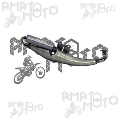 31635P2 Giannelli Auspuff Endtopf Roller Extra V2 Für MBK Nitro 50 97/01
