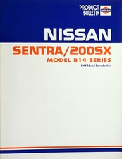 Nissan Sentra 1995/200SX serie B14 manual de introducción y especificaciones