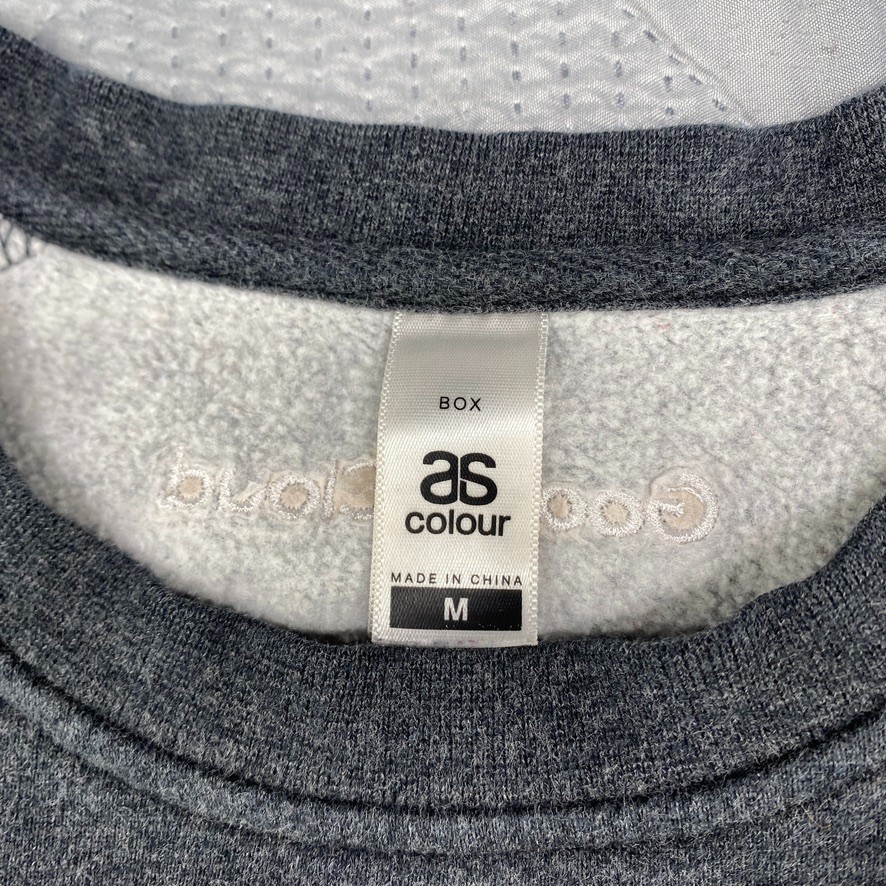 GOOGLE CLOUD Pullover Logo Gray Mens Medium M - image 3