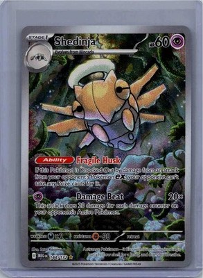 Shedinja 144/132 Illustration Rare Pokemon TCG  Mega Evolution NM
