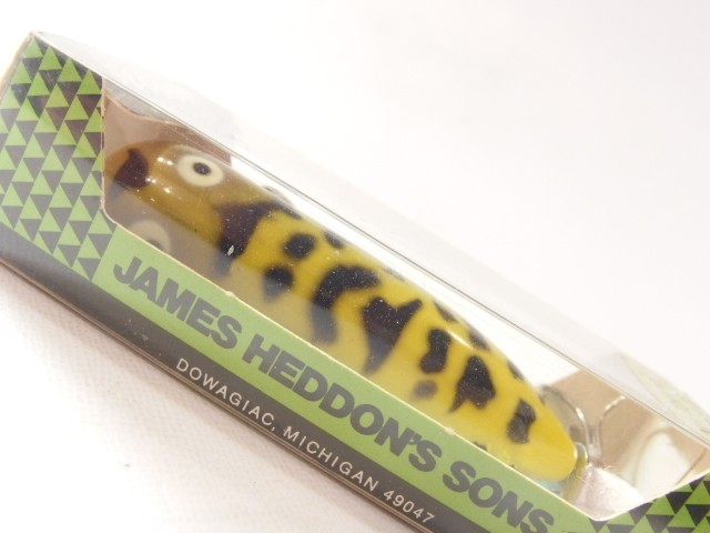 ヘドン HEDDON ☆ 80's  MAGNUM-TORPEDO  YCDS HEDDON MAGNUM TORPEDO Vintage Fishing Lure • NATURAL FROG