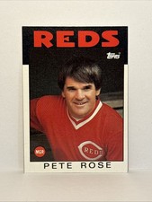 1986 Topps - Pete Rose #741 MGR Cincinnati Reds