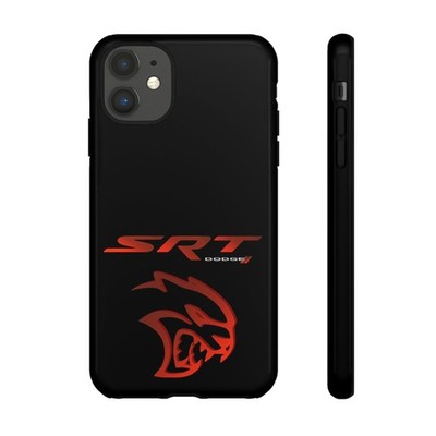 Black SRT Tough Case for iPhones, Galaxy Phones and Google Pixel 