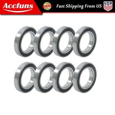 10Pcs 6907-2RS Bearings 35 55 10mm Double Rubber Seals Deep Groove Ball Bearing