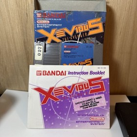 Nintendo NES Game Xevious The Avenger CIB Complete In Box 