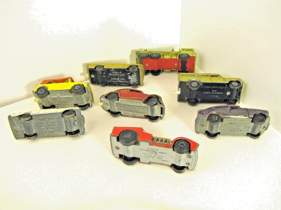 Lotto 8 automobiline cars toy matchbox n 3 12 15 18 36 49 58 67 Lesney superfast - Immagine 2 di 4