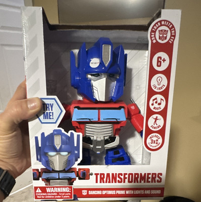 World Tech Toys Transformers Dancing Optimus Prime Action Figure Lights Sound 6+