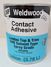 Dap Weldwood Contact Cement Adhesive - Landau Top HHR Solvent Spray 1 Gallon