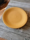Fiesta Chop Plate Round Platter Vintage Yellow 14" FIESTAWARE Homer Laughlin