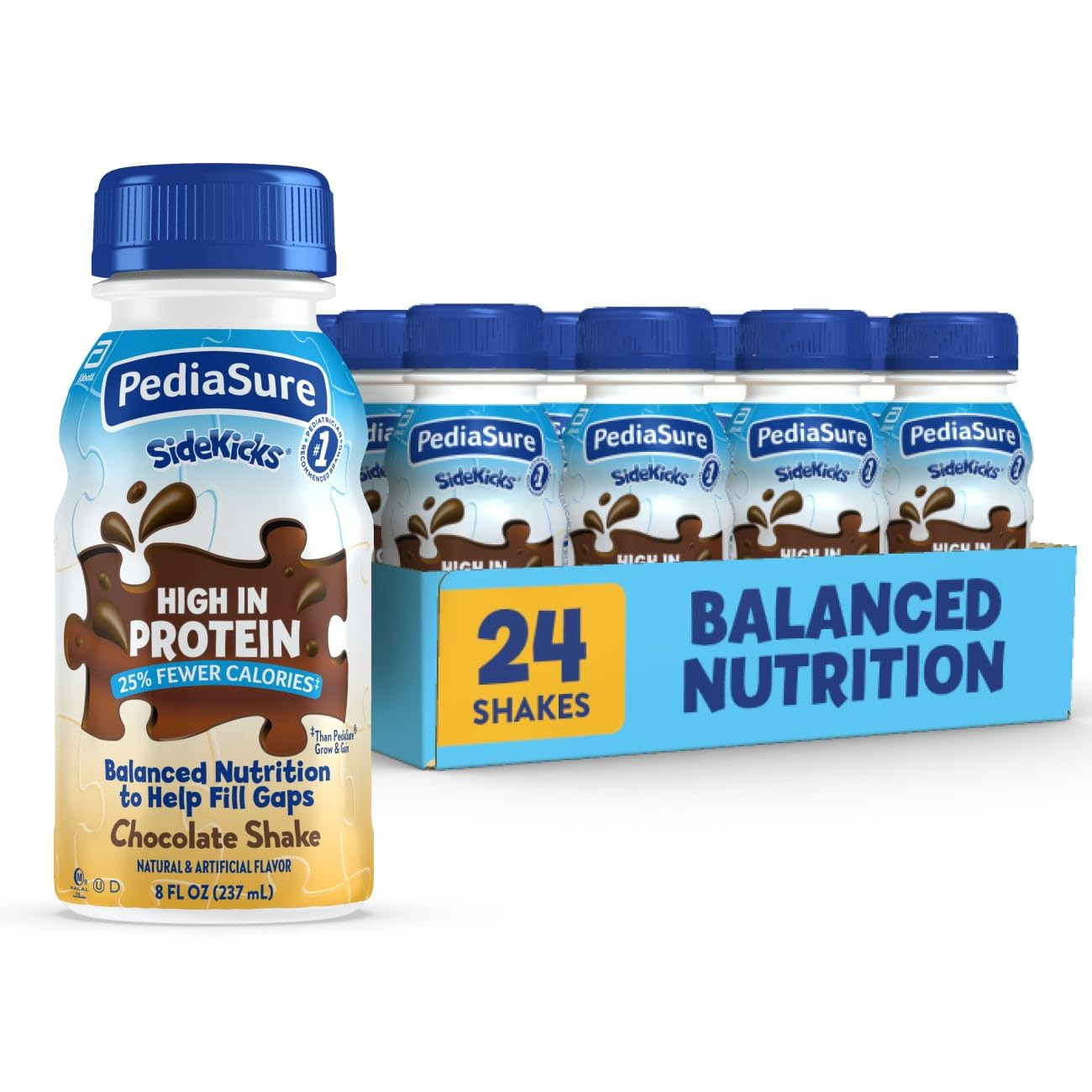 Protein Shake with Key Nutrients for Growth Support