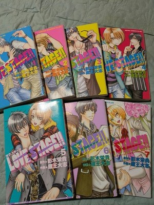 FULL ese Manga Set of Love Stage!! Volumes 1-7