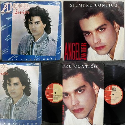 Angel Javier x 2 Lps , En Cada Lugar , Siempre Contigo , Salsa , Latin , EX - NM