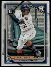 2024 Bowman Chrome #BCP-208 Waner Luciano Prospects Refractors #/499