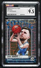 2024-25 Panini Donruss Optic Slammy! Luka Doncic #1 CGC 9.5 Mint+