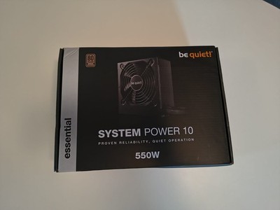 be quiet! System Power 10 550W 80 Plus Bronze PC-Netzteil