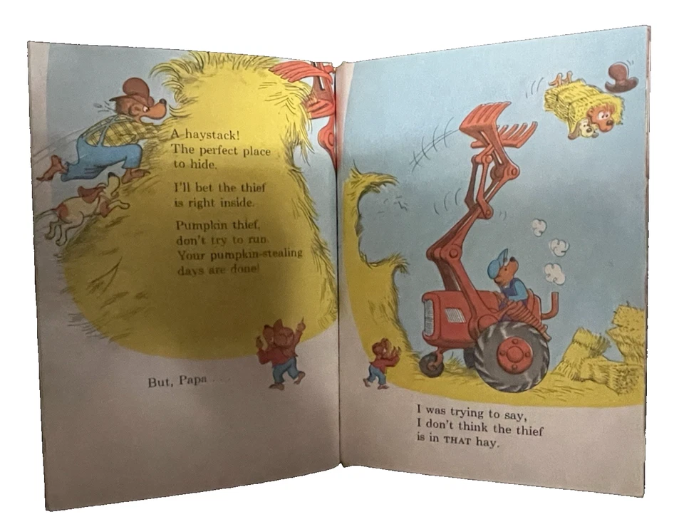 "The Bear Detectives" by Stan and Jan Berenstain - Hardcover Vintage 1975 - Image 4 of 4