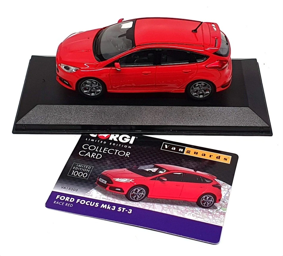 Vanguards 1/43 Scale VA15303 - Ford Focus Mk3 ST-3 - Race Red - Image 4 of 4