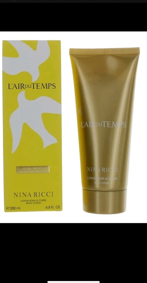 Nina Ricci L'air Du Temps 身体乳液 6.6 盎司 200 毫升全新密封 — 第 3/4 张图片