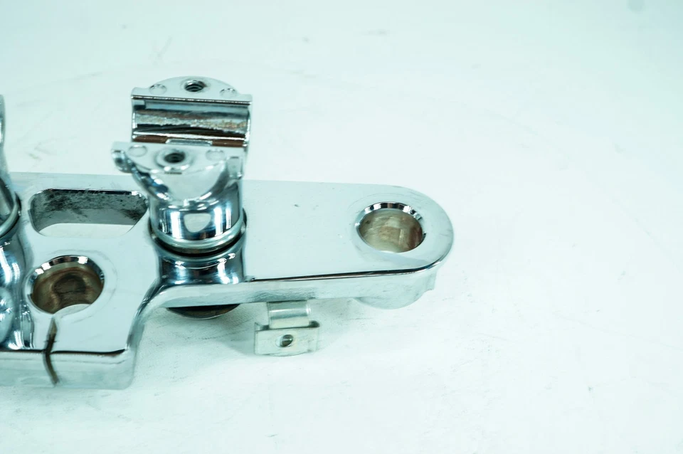 14 Harley Heritage Softail Classic OEM Front Fork Upper Triple Tree Clamps 1381 - Image 3 of 4