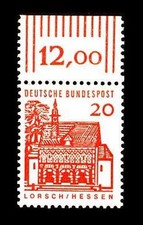 BUND 456** Kleine Bauten -  20 Pf  - Oberrand
