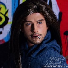 OOAK 12" Ken Repaint Custom Realistic Art Dressed Homme Doll by Atelier Narae