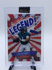 Jalen Hurts 2025 Wild Card Comix Legend! 1/2 Eagles #ACLBK-JH Uncirculated G7