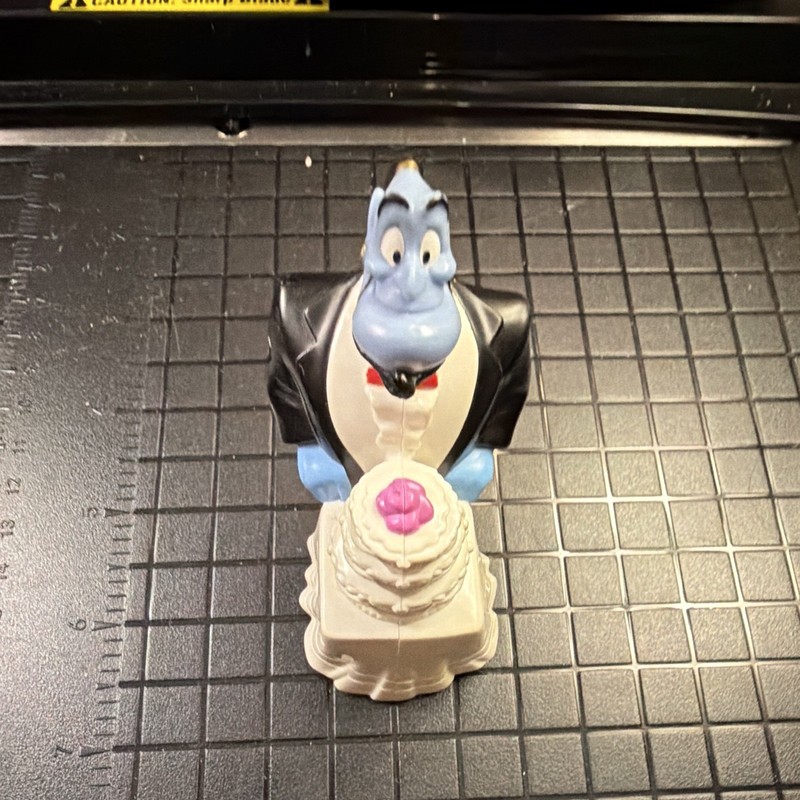Disney Aladdin Genie Tuxedo Cake Figurine 3" Tall Disney Franchise