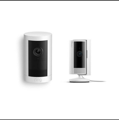 *NEW/SEALED* Ring 2K Outdoor Cam Plus, Battery-Powered- White