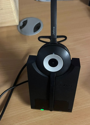 Jabra Pro 920 Deckt Kabelloses On-Ear Mono Headset  + Dadusto DHSG Adapterkabel