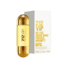 CAROLINA HERRERA 212 VIP FOR WOMEN 30ML EAU DE PARFUM SPRAY BRAND NEW & SEALED