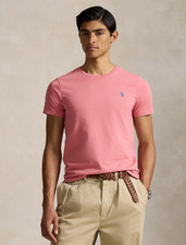 MENS POLO RALPH LAUREN S/S T-SHIRT SZ XXL PINK NWT