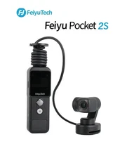 Feiyu Pocket 2S 4K Action Cam with 3-Axis Magnetic Gimbal Body Easy to Wear Use